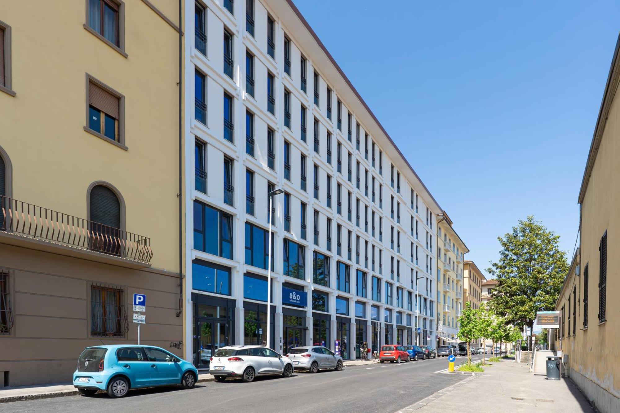 A&O Hostel Firenze Campo Di Marte Exteriör bild